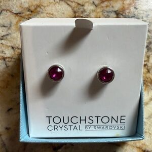 Touchstone Crystal Fuchsia Ice Earrings